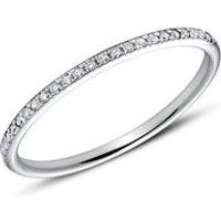 🦚 Memoire Ring 950er Platin 25 Diamanten 🦚 Memoire Ring 950er Platin 25 Diamanten