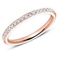 🦚 750er Roségold Eternity Ring 2Diamant 🦚 750er Roségold Eternity Ring 2Diamant