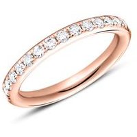 🦚 Ring Eternity 750er Roségold 16 Diamanten 🦚 Ring Eternity 750er Roségold 16 Diamanten