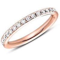 🦚 585er Roségold Memoire Ring 34 Brillanten 🦚 585er Roségold Memoire Ring 34 Brillanten