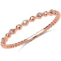 🦚 Damen Ring 750er Roségold 5 Diamanten 🦚 Damen Ring 750er Roségold 5 Diamanten