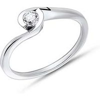 🦚 Verlobungsring aus 14K Weißgold mit Diamant 🦚 Verlobungsring aus 14K Weißgold mit Diamant