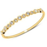 🦚 14K Goldring mit Weißtopasen 🦚 14K Goldring mit Weißtopasen