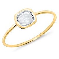 🦚 Weißtopas Ring für Damen aus 585er Gold 🦚 Weißtopas Ring für Damen aus 585er Gold