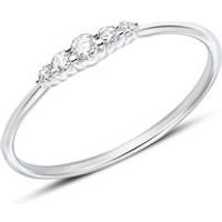 🦚 Ring für Damen aus 14K Weißgold mit Brillanten 🦚 Ring für Damen aus 14K Weißgold mit Brillanten