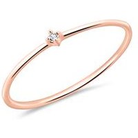 🦚 Ring für Damen aus 14-karätigem Roségold mit Weißtopas 🦚 Ring für Damen aus 14-karätigem Roségold mit Weißtopas