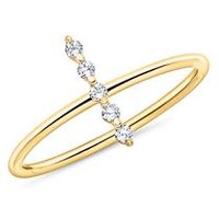 🦚 14-karätiger Goldring für Damen mit Weißtopasen 🦚 14-karätiger Goldring für Damen mit Weißtopasen