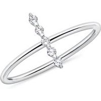 🦚 Damenring aus 585er Weißgold mit Weißtopasen 🦚 Damenring aus 585er Weißgold mit Weißtopasen