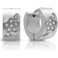 🦚 Creolen Edelstahl mit Zirkoniabesatz 🦚 Creolen Edelstahl mit Zirkoniabesatz