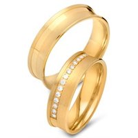🦚 Eheringe 750er Gelbgold 15 Diamanten 🦚 Eheringe 750er Gelbgold 15 Diamanten