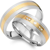 🦚 Eheringe 585er Gelb- Weissgold 5 Brillanten 🦚 Eheringe 585er Gelb- Weissgold 5 Brillanten