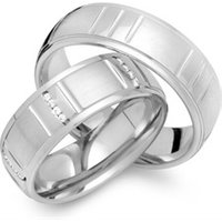 🦚 Eheringe 585er Weissgold 24 Diamanten 🦚 Eheringe 585er Weissgold 24 Diamanten