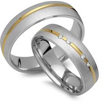 🦚 Eheringe 750er Gelb- Weissgold 4 Diamanten 🦚 Eheringe 750er Gelb- Weissgold 4 Diamanten