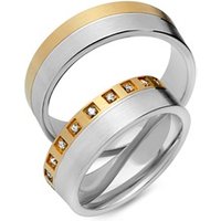 🦚 Trauringe 585er Gelb- Weissgold 20 Diamanten 🦚 Trauringe 585er Gelb- Weissgold 20 Diamanten