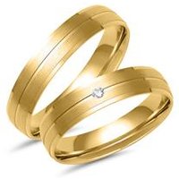 🦚 Eheringe aus Gold mit Diamant 🦚 Eheringe aus Gold mit Diamant