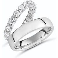 🦚 Trauring-Set aus 925er Silber mit Zirkonia 🦚 Trauring-Set aus 925er Silber mit Zirkonia