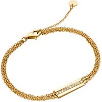 🦚 Armband Luna Edelstahl vergoldet mit Zirkonia 🦚 Armband Luna Edelstahl vergoldet mit Zirkonia