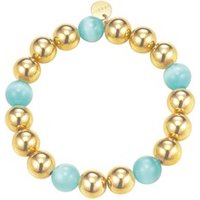 🦚 Armband Bold Spheres Mint Gold 🦚 Armband Bold Spheres Mint Gold