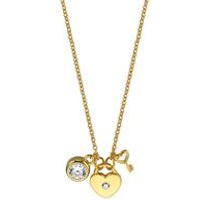 🦚 Damenkette aus vergoldetem Sterlingsilber mit Zirkonia 🦚 Damenkette aus vergoldetem Sterlingsilber mit Zirkonia