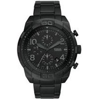 🦚 Herren Chronograph Bronson aus Edelstahl, schwarz 🦚 Herren Chronograph Bronson aus Edelstahl, schwarz