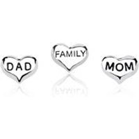 🦚 Charm Floating Set Mom & Dad 925er Silber 🦚 Charm Floating Set Mom & Dad 925er Silber