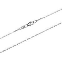 🦚 Kette im Venezianerstil 375er Weißgold 🦚 Kette im Venezianerstil 375er Weißgold