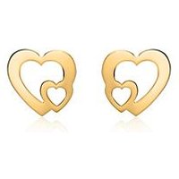 🦚 Damen Ohrstecker Herzen aus 585er Gold 🦚 Damen Ohrstecker Herzen aus 585er Gold