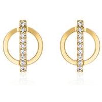 🦚 Damen Ohrstecker aus 375er Gold mit Zirkonia 🦚 Damen Ohrstecker aus 375er Gold mit Zirkonia