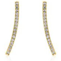 🦚 Ohrstecker für Damen aus 9K Gold mit Zirkonia 🦚 Ohrstecker für Damen aus 9K Gold mit Zirkonia