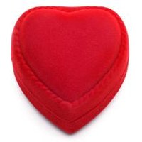 🦚 Rotes Geschenketui Herz für Verlobungsringe 🦚 Rotes Geschenketui Herz für Verlobungsringe
