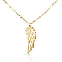 🦚 Damenkette Engelsflügel aus 9-karätigem Gold 🦚 Damenkette Engelsflügel aus 9-karätigem Gold