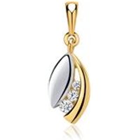 🦚 Goldanhänger: 333er Gelbgold mit Zirkonia 🦚 Goldanhänger: 333er Gelbgold mit Zirkonia