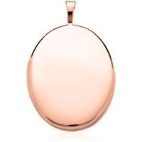 🦚 Ovales Medaillon aus 585er Roségold gravierbar 🦚 Ovales Medaillon aus 585er Roségold gravierbar
