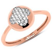 🦚 Damen Ring aus 333er Roségold mit Zirkonia 🦚 Damen Ring aus 333er Roségold mit Zirkonia