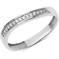 🦚 333er Weißgoldring mit Zirkoniasteinen 🦚 333er Weißgoldring mit Zirkoniasteinen