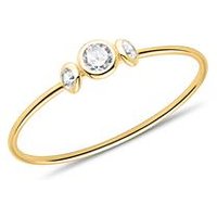 🦚 9K Goldring für Damen mit Zirkoniasteinen 🦚 9K Goldring für Damen mit Zirkoniasteinen