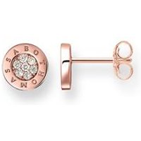 🦚 Damen Ohrstecker mit Zirkonia aus 925er Silber, IP Rosé 🦚 Damen Ohrstecker mit Zirkonia aus 925er Silber, IP Rosé