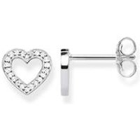 🦚 Damen Ohrstecker Herz aus Sterlingsilber mit Zirkonia 🦚 Damen Ohrstecker Herz aus Sterlingsilber mit Zirkonia