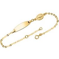 🦚 9K Goldarmband mit Schutzsymbol gravierbar 🦚 9K Goldarmband mit Schutzsymbol gravierbar