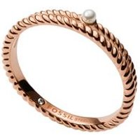 🦚 Damenring Vintage Iconic aus Edelstahl, rosévergoldet 🦚 Damenring Vintage Iconic aus Edelstahl, rosévergoldet