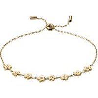 🦚 Georgia Vintage Blütenarmband aus Edelstahl, IP Gold 🦚 Georgia Vintage Blütenarmband aus Edelstahl, IP Gold