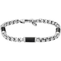 🦚 Herrenarmband aus Edelstahl All Stacked Up mit Achat 🦚 Herrenarmband aus Edelstahl All Stacked Up mit Achat