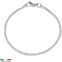 🦚 925 Silberarmband: Königsarmband Silber 2mm 🦚 925 Silberarmband: Königsarmband Silber 2mm