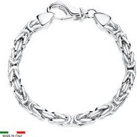 🦚 5,5 mm Königsarmband für Herren aus 925er Silber 🦚 5,5 mm Königsarmband für Herren aus 925er Silber