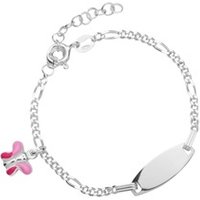 🦚 Kinder Armband gravierbar Silber Schmetterling 🦚 Kinder Armband gravierbar Silber Schmetterling