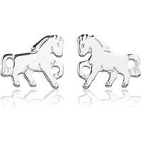 🦚 Kinderohrstecker mit Pferdemuster 🦚 Kinderohrstecker mit Pferdemuster