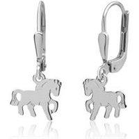 🦚 Kinderohrringe mit Pferdemuster 🦚 Kinderohrringe mit Pferdemuster