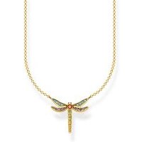 🦚 Kette Libelle klein für Damen 925er Silber vergoldet 🦚 Kette Libelle klein für Damen 925er Silber vergoldet