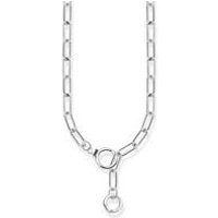 🦚 Herren Gliederkette aus 925er Silber, schwarze Zirkonia 🦚 Herren Gliederkette aus 925er Silber, schwarze Zirkonia