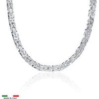 🦚 925 Silberkette: Königskette Silber 6mm 🦚 925 Silberkette: Königskette Silber 6mm